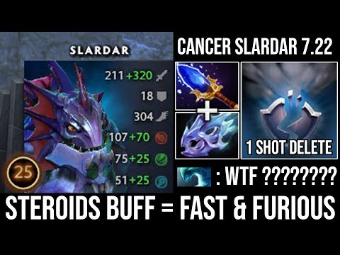 WTF Fast & Furious Hero | NEW 7.22b IMBA SCEPTER SLARDAR Crazy Steroids Buff Delete Morphling DotA 2