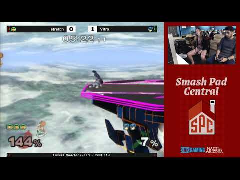 SPC 141 - Losers Quarter Finals - stretch (Ice Climbers) vs Vitro (Marth)