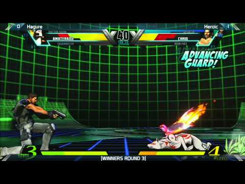 UMVC3 Hagure vs Heroic |Saturday Night Snapback 5.3