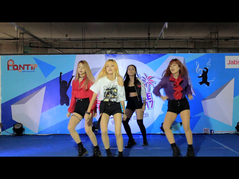 2017-05-13-BlackVelvet cover BLACK PINK #show# whistle + Playing with fire @Pantip Ngamwongwan