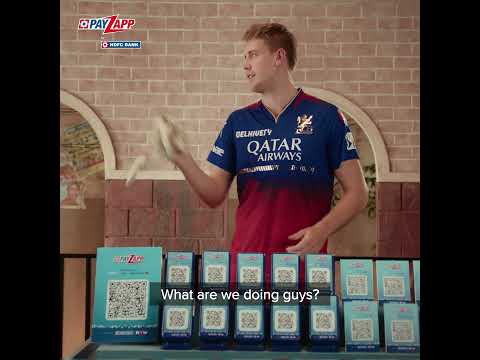 RCB players and you finally get the choice with PayZapp + 1,200* CashBack | HDFC Bank