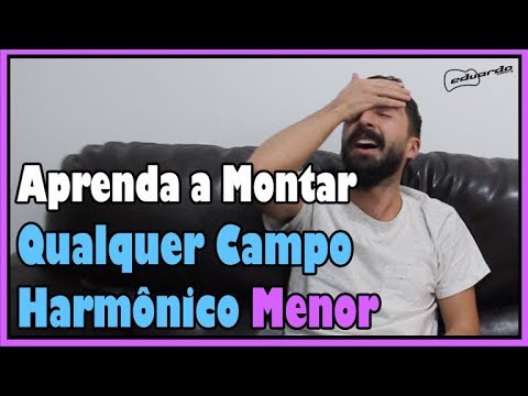 Como Montar Qualquer Campo Harmônico Menor l Aula #204