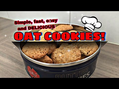 DELICIOUS OAT COOKIES! Simple, Fast & Easy! | Cook with Lewap!