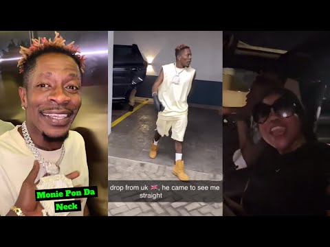 Shatta Wale And Girlfriend Maali Return To Ghana From UK, Vibe To Stonebwoy Song And Incoming