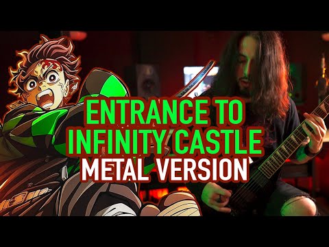 ENTRANCE TO INFINITY CASTLE (From DEMON SLAYER) | METAL COVER by Rocco Minichiello