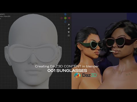 Creating #DAZ3D content w/ @PlumbobMolly in #blender3d | #blendertutorial #speedmodeling