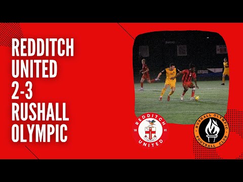 MATCH HIGHLIGHTS | Redditch United 2-3 Rushall Olympic
