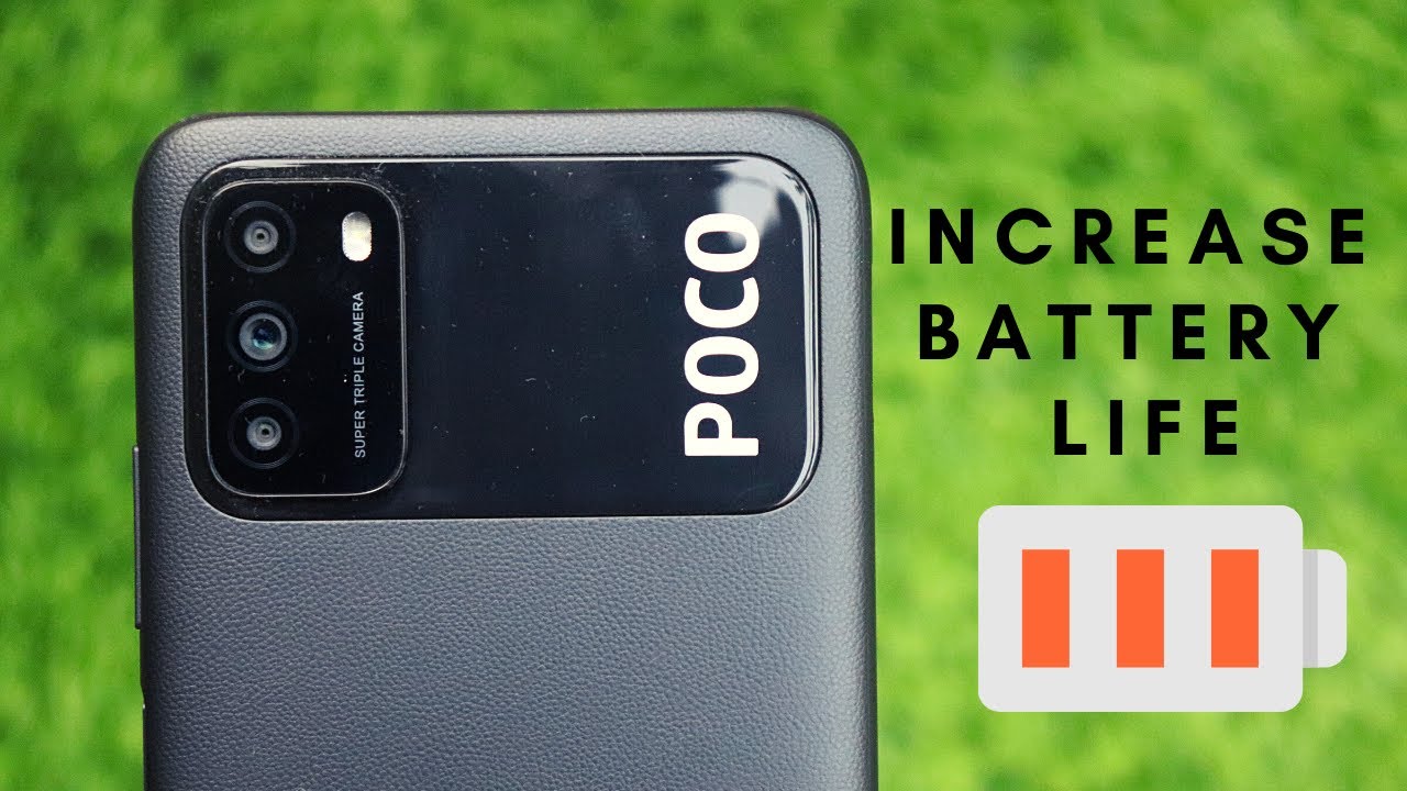 Increase Battery Life In POCO M3 | Easy Method