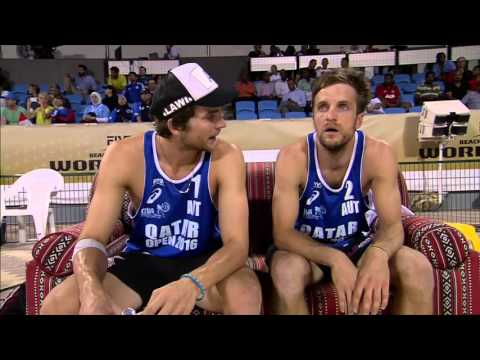 Huber/Seidl vs Ranghieri/Carambula (1st place) QATAR OPEN 2016