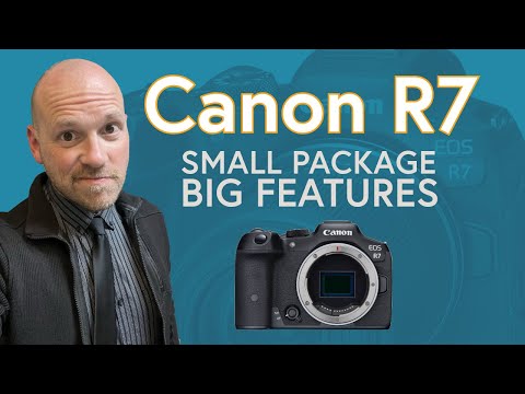 Canon EOS R7 Mirrorless Camera With RF-S 18-45mm Lens, 32.5 MP Image Quality, 4K 60p Video, DIGIC X Image Processor, Dual Pixel CMOS AF, Subject Detection, for Professionals + 128GB Card + Camera Case video review thumbnail