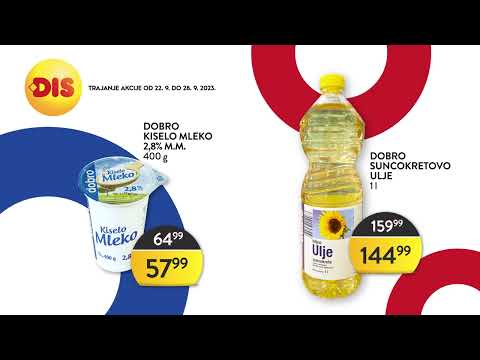 Nedeljna akcija 22.09. - 28.09.2023.