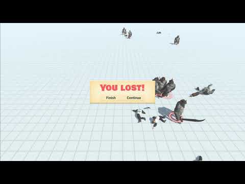 10 Slow Mo vs 10x all units - Animal Revolt Battle Simulator