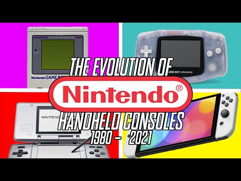 Evolution of All Nintendo Handheld Consoles (1980-2021) (Updated)