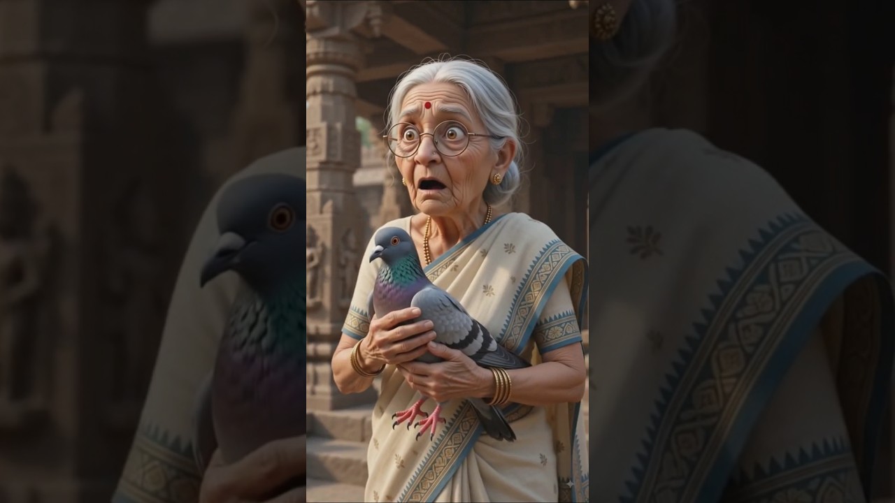 The Poor Grandma's Magical Pigeon | The Secret Sky Kingdom | Kindness Always Wins! 🕊️✨ #moralstory