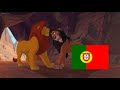 The Lion King 1994 Scar Mufasa European Portuguese Português Europeu