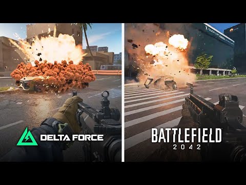 Delta Force vs Battlefield 2042 - Destruction Comparison