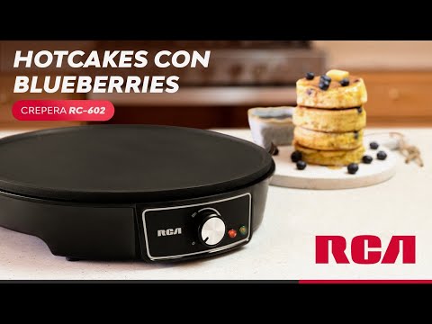 thumbnail video image 2 of Combo Dulce RCA Crepera + Mini Waflera + Batidora de Mano, 2 of 5