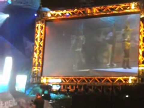 Lara und Roman mit Märchenwald beim kiddy contest 2009