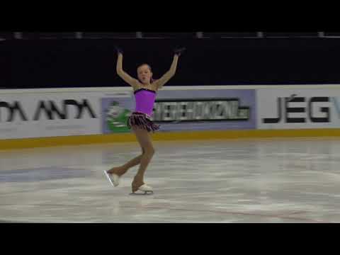 2017 Santa Claus Cup: Lenka KRIZKOVA(CZE) - FS BASIC NOVICE A1 GIRLS, Free skating