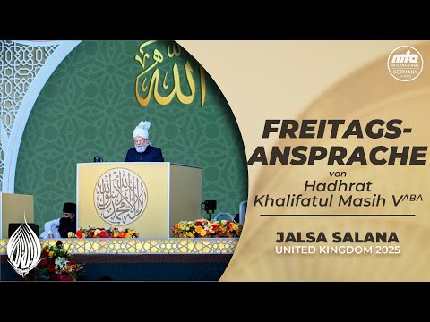 25.07.2025 | Freitagsansprache Jalsa Salana UK 2025 | mit deutscher Übersetzung