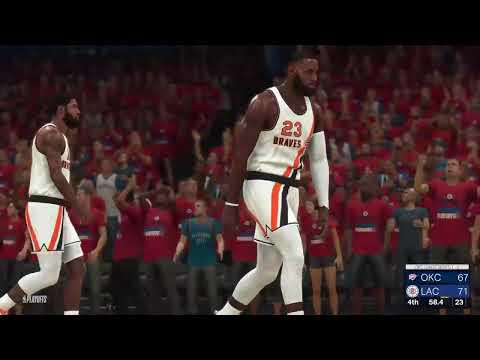 NBA 2k24 round 1 vs okc