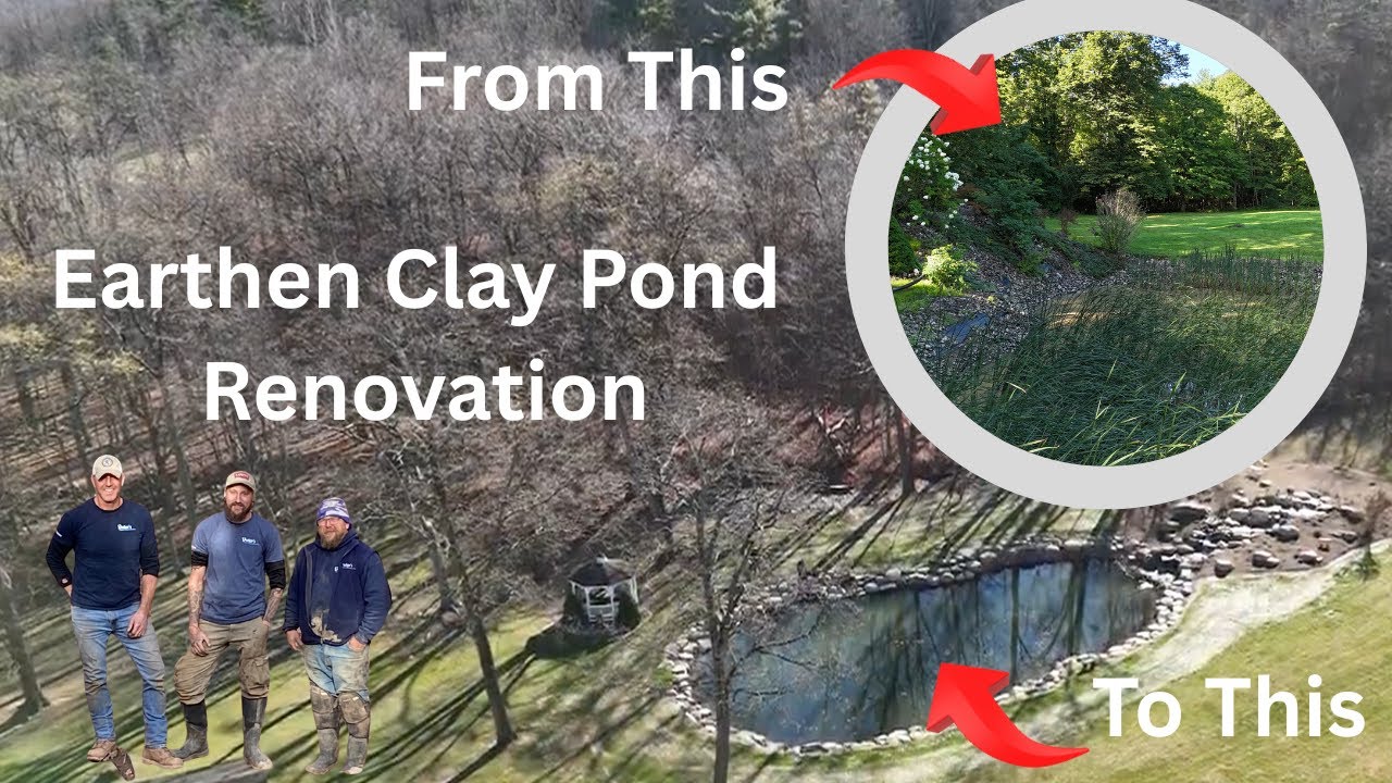 Earthen Pond Build