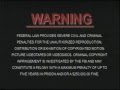 Opening To A I Artificial Intelligence 2002 VHS