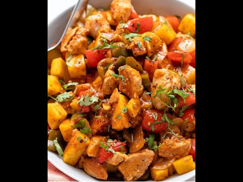 Jinsi Ya Kuandaa Kuku Wa Nanasi (Simple  Pineapple chicken)
