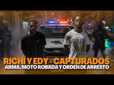 Capturan a presuntos Lobos con orden de captura en persecución en Esmeraldas | Así cayo Richi