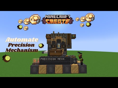 Minecraft Create: Let's Automate Precision Mechanism