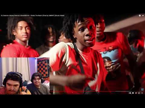 KJ Swervo x Nukey Swervo x BreadWinner - Shake The Room | REACTION VIDEO!