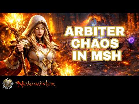 CHAOS vs me, the Arbiter | M32 MSH Soul Harvest | Cleric POV | Neverwinter