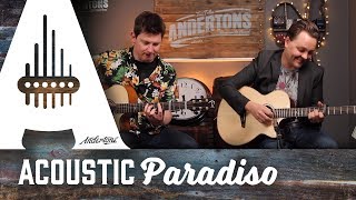 Acoustic Paradiso - Faith Venus Natural and Venus Hi Gloss comparison