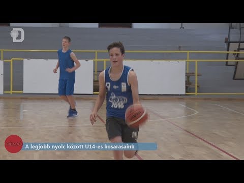 A legjobb nyolc között U14-es kosarasaink