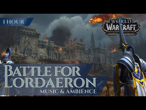 Battle for Lordaeron - Music & Ambience (1 hour, 4K, World of Warcraft Battle for Azeroth aka BfA)