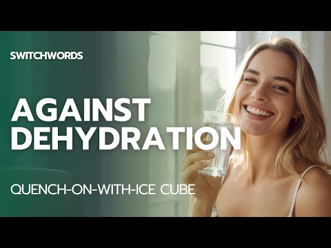 Switchwords Against Dehydration - QUENCH-ON-WITH-ICE CUBE