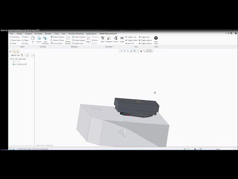 How to install SmartElectrode 8.0 for Creo 3.0 PTC - Tạo điện cực trên Creo