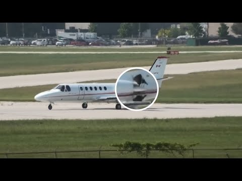 Bouncy Landing By Transport Canada | Cessna 550 Citation S2