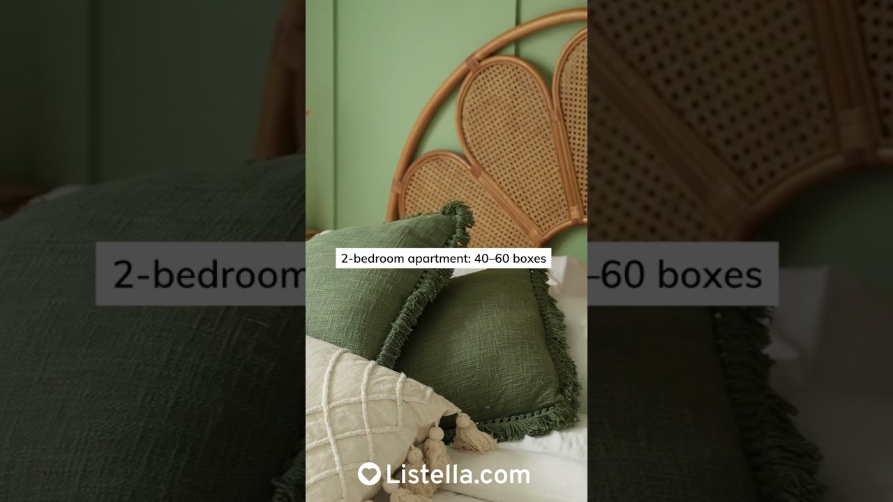 📍Packing & Moving Tips: How many boxes do you need based on your living space We got you covered!