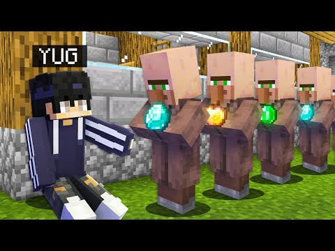 I BECAME POOR IN THE VILLAGE IN MY MINECRAFT WORLD!