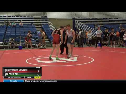 Junior Boys 160 Christopher Newman IN Vs Jeb Prechtel IN