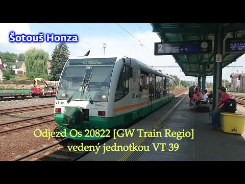 Os 20822 [GW Train Regio] - odjezd | Sokolov | 2.8.2018