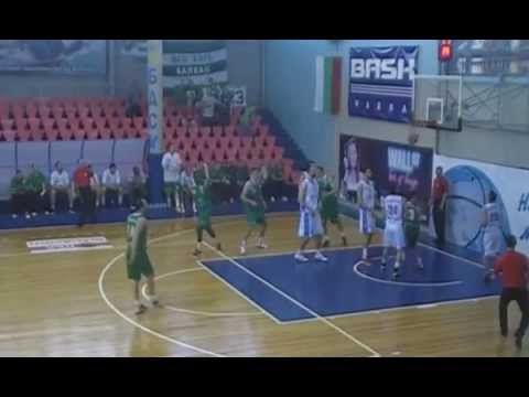 Stanimir Marinov Vs Cherno More 11 pts 4 rbs 6 ast (01.05.13 Playoffs 1/4 Finals Game 2)