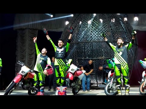 Espetacular Globo da Morte do Circo Portugal Internacional