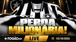 FOGÃONET LIVE: BOTAFOGO PREVÊ PERDA MILIONÁRIA SEM BETS | TITE SE APROXIMA DE CONVOCADOS