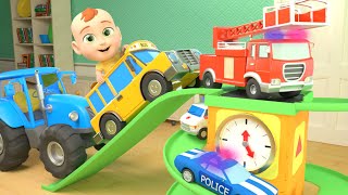 Hickory Dickory Dock, The Firetruck Went Up The Clock  | Lalafun Nursery Rhymes Compilation