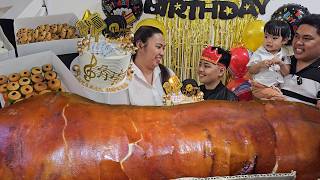 Lechon sa Bday ni Sax - Mukbang at iba pa