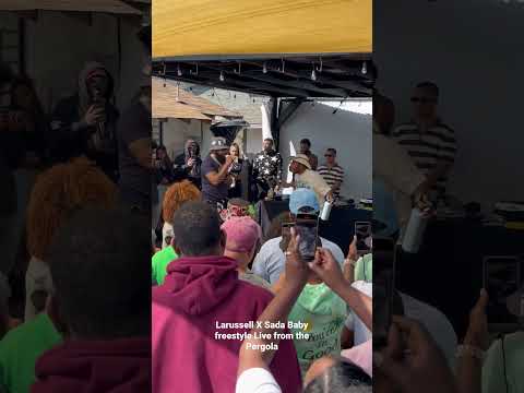 Sada Baby freestyle live from The Pergola with Larussell | Shot By @bgiggz