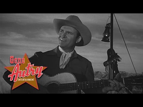 Gene Autry & the Cass County Boys - When the Campfire is Low on the Prairie (Indian Territory 1950)