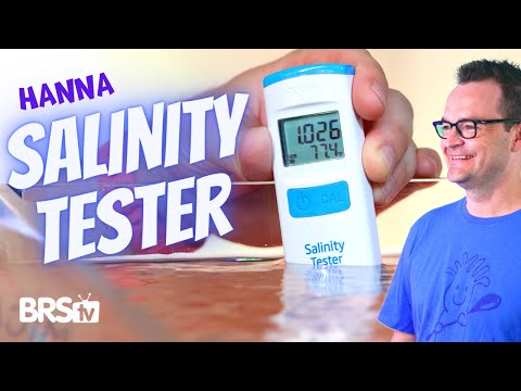 Simple & Accurate Reef Tank Salinity Testing! Hanna Instruments Marine Salinity Tester